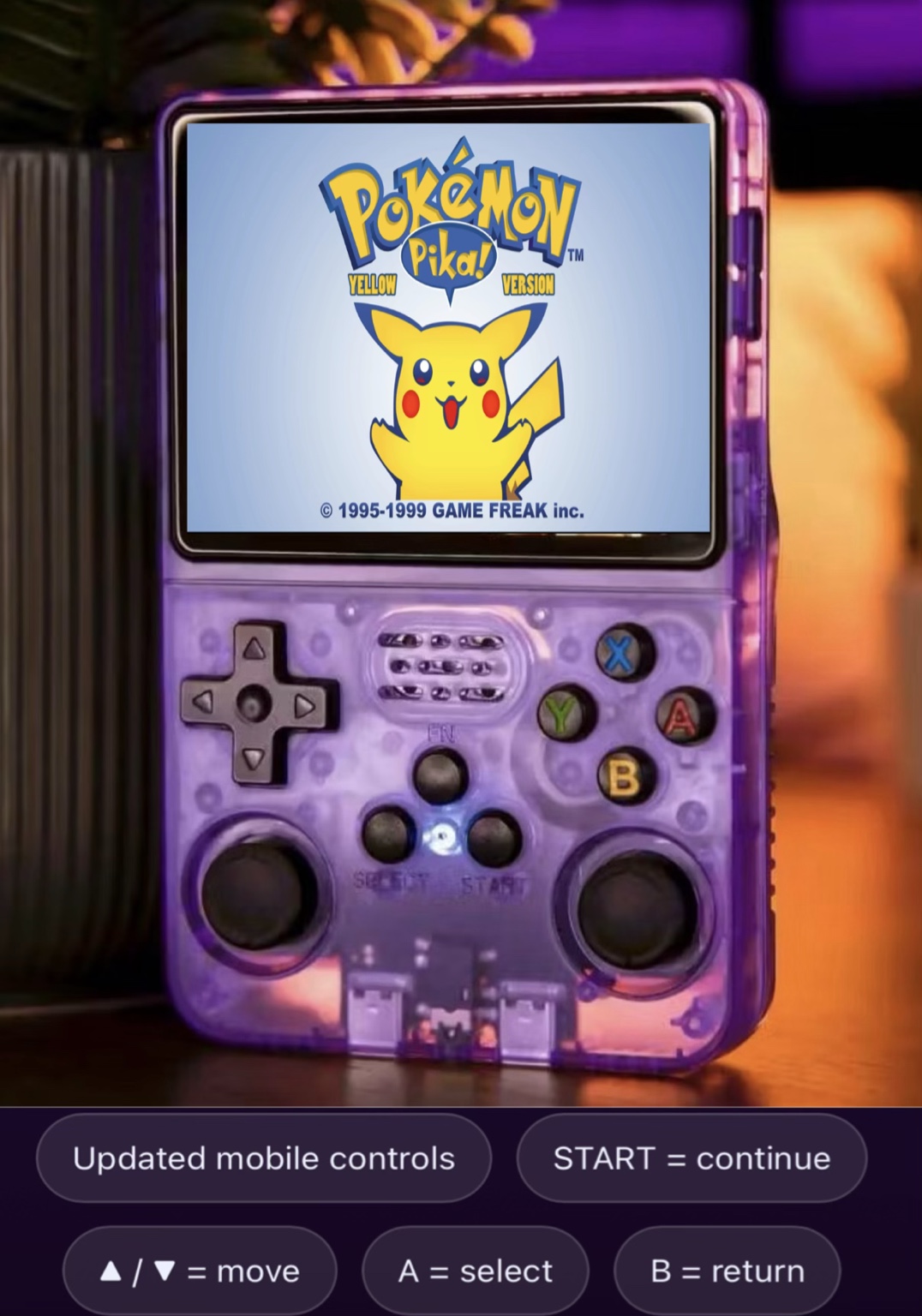 Purple console